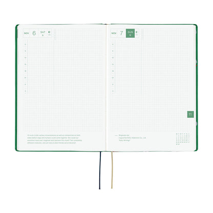 Hobonichi - Techo HON 2027 - A5 Bow & Tie: Sheep Sheep Sheep
