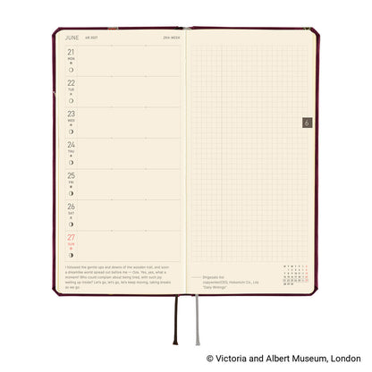Hobonichi - Techo 2027 Weeks - V&A Series: Welcome to the V&A