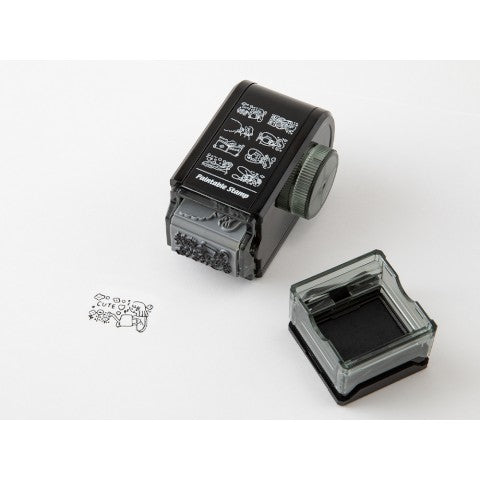 Midori - Paintable Rotating Stamp - Self Inking - Life