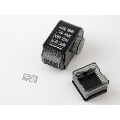 Midori - Paintable Rotating Stamp - Self Inking - Life