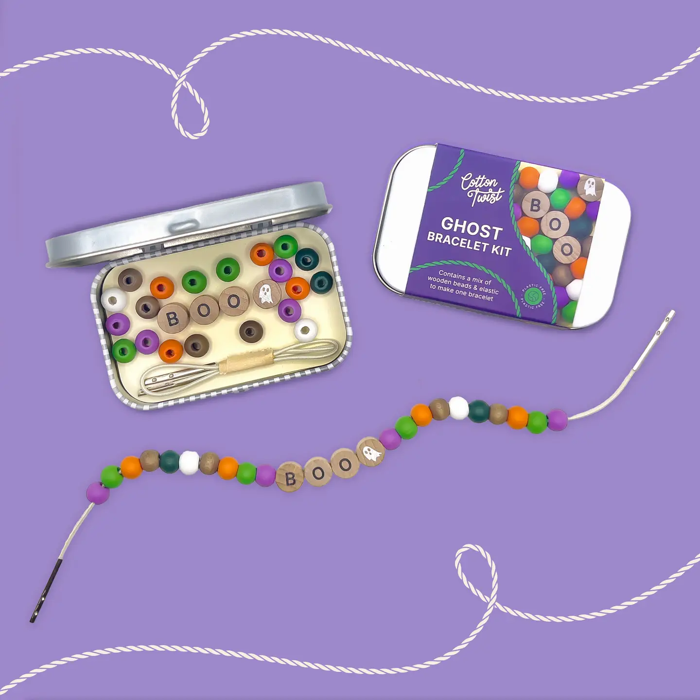Cotton Twist Bracelet Bead Kit