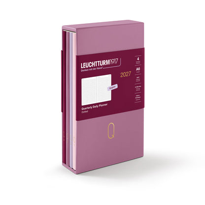 Leuchtturm1917 - Quarterly Daily Planner - Shades of Rose A6 Dotted Shades