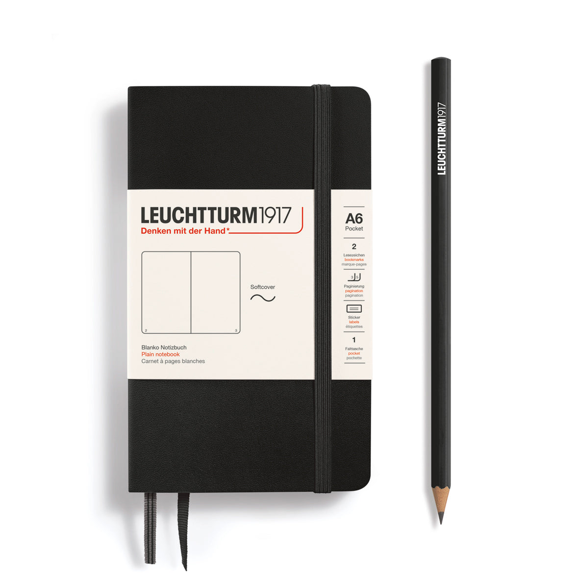 Leuchtturm1917 - A6 Pocket Blank Notebook