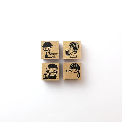 Tomiko HanxGute Gouter  - Rubber Stamp