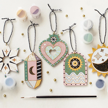 Jill Makes - Paint Your Own Celestial Ornaments Diy Kit