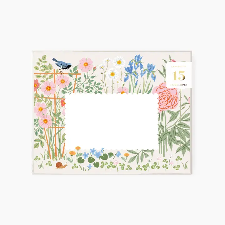 Botanica Paper Co. - Boxed set of 15 Envelopes