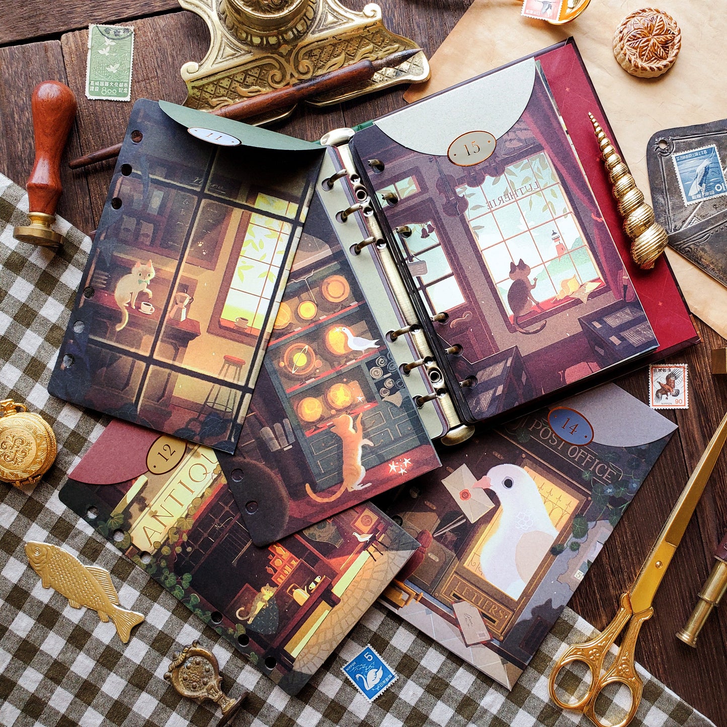 STICKII 2025 Vintage Advent Calendar - 25 Days