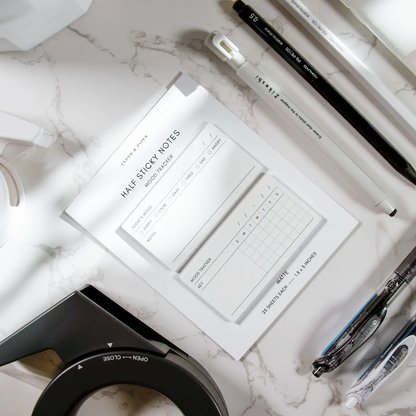 Cloth & Paper Mood Tracker Half Sticky Notes