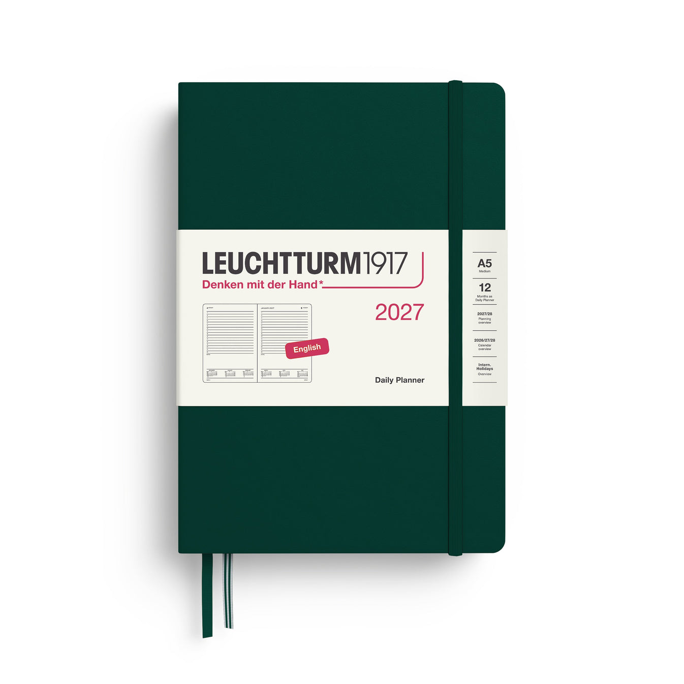 Leuchtturm1917 - 2027 Planner - A5 Daily *Pre-order