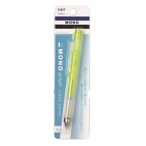 Tombow MONO Graph Mechanical Pencil - 0.5mm Clear
