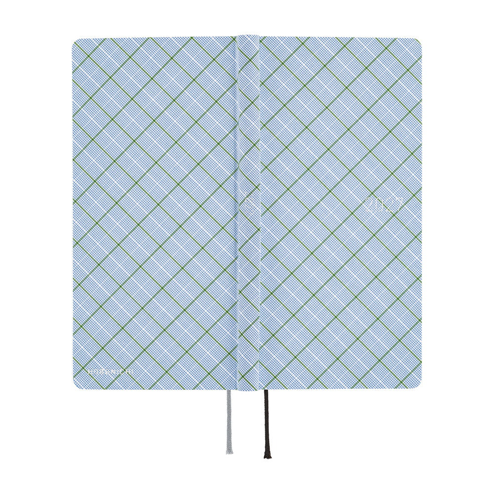 Hobonichi Techo 2026 Weeks - Shirt Fabric: Graph Plaid