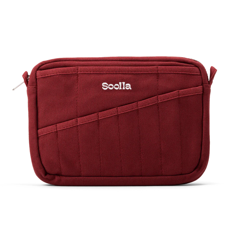 Soolla - The Stationery Pouch - Sangria