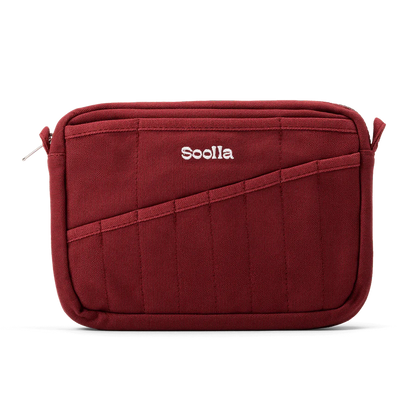 Soolla - The Stationery Pouch - Sangria