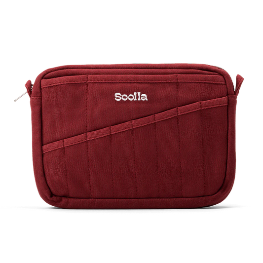 Soolla - The Stationery Pouch - Sangria