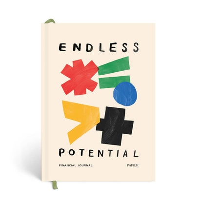 Papier Hardcover Guided Finance Planner