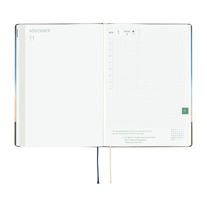 Hobonichi - Techo HON 2027 - A5 Hiroko Kubota: String Telephone Until the Moon is Full
