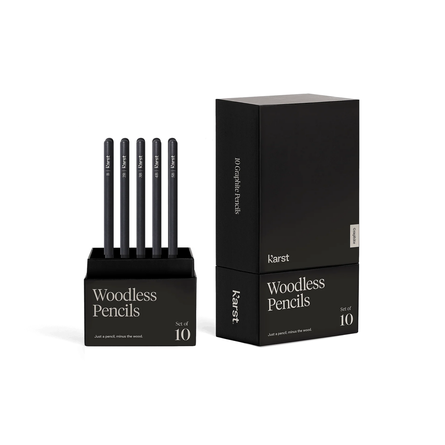 Karst Woodless Graphite Pencils - Set of 10