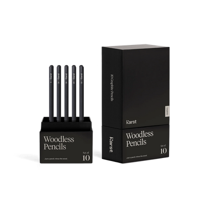 Karst Woodless Graphite Pencils - Set of 10