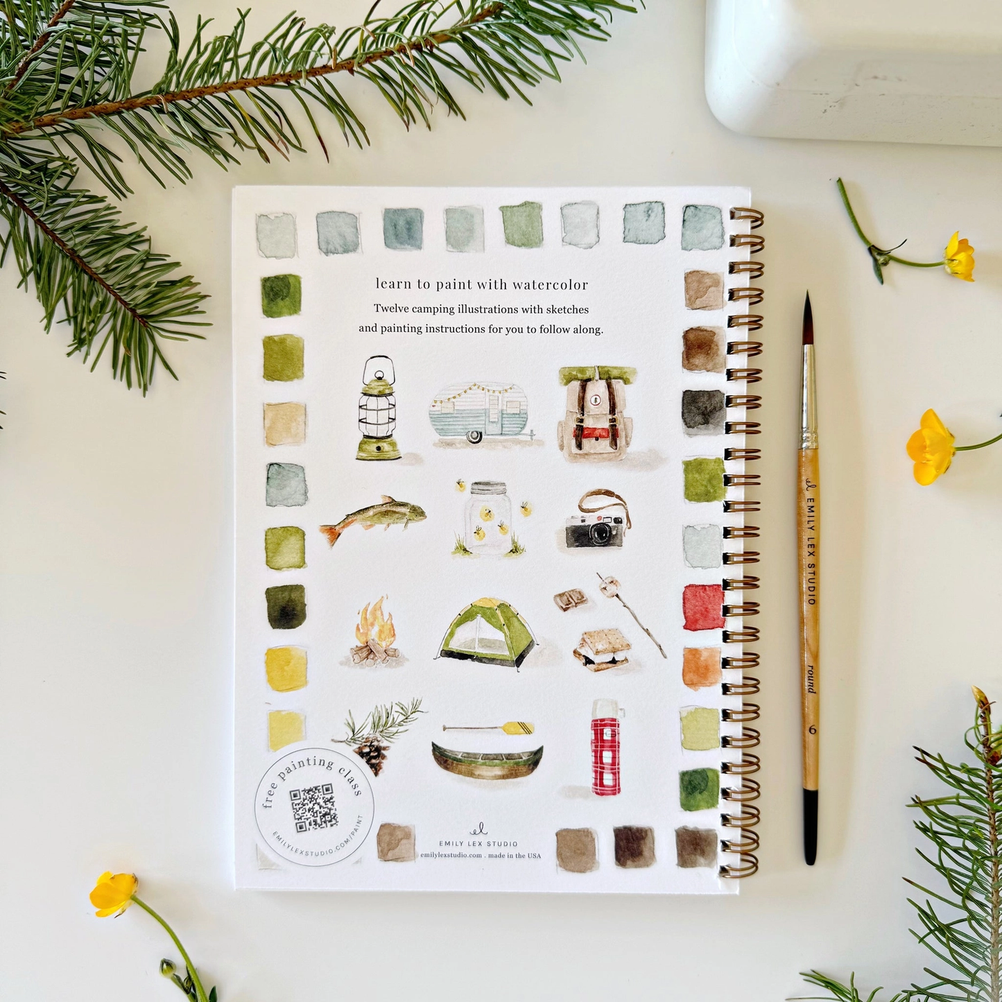 Emily Lex Studio Watercolor Workbooks