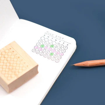 Dapper Notes - Monthly Calendar Stamp