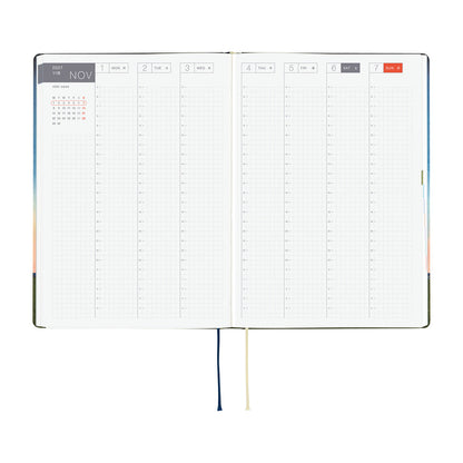 Hobonichi - Techo HON 2027 - A5 Hiroko Kubota: String Telephone Until the Moon is Full