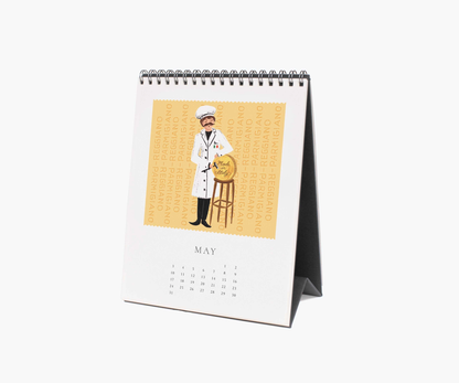 Rifle Paper Co. 2026 Cheese Desk Calendar