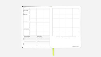 Passion Planner - Undated - Daily Planner - Blossom White