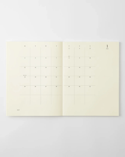 MD - 2027 A4 Diary - Thin