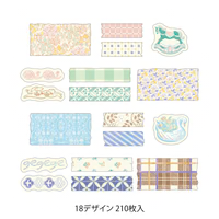 Midori - Yuru Log Sticker Roll - Antique