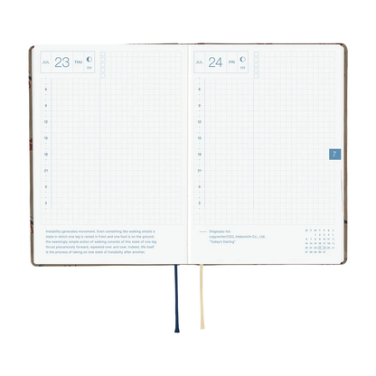 Hobonichi Techo HON 2026 - A6 Bow & Tie: In the Forest