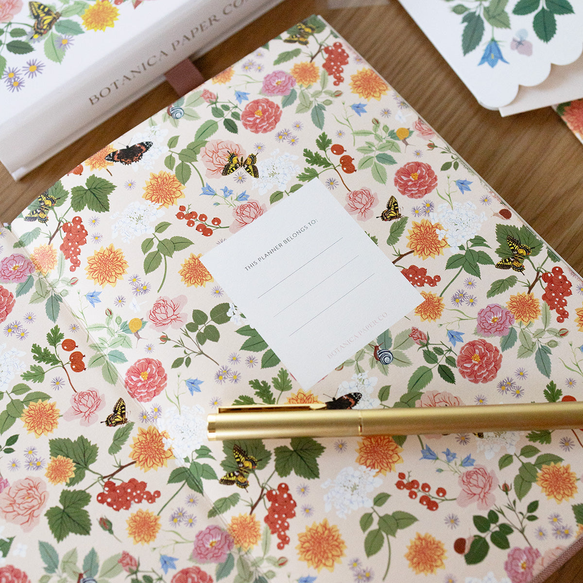 Botanica Paper Co. Reverie Linen-Bound Undated Planner