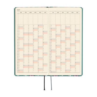 Hobonichi - Techo HON 2027 - Weeks Yumi Kitagishi: White Cat Wallpaper