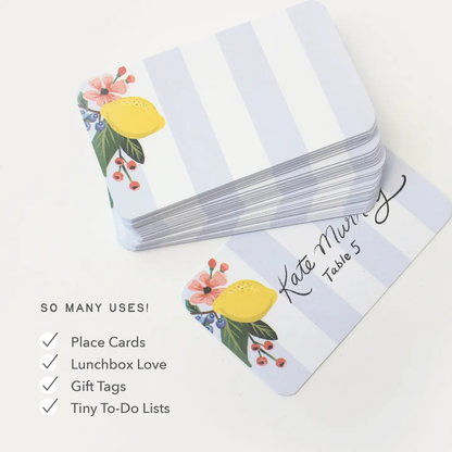 Inklings Paperie - Pocket Notes™ - Lemon Stripe