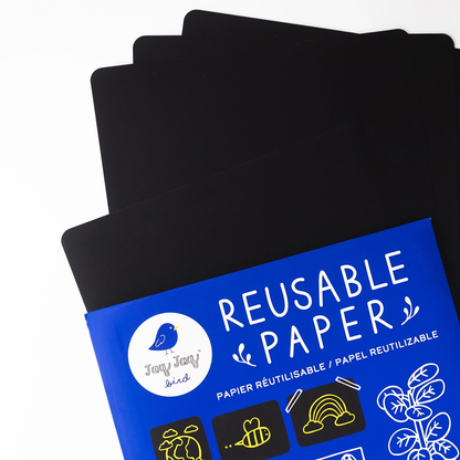 Jaq Jaq Bird - Reusable & Erasable Paper - 10 Pack