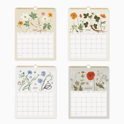 Botanica Paper Co. - 2026 Herbarium Wall Calendar