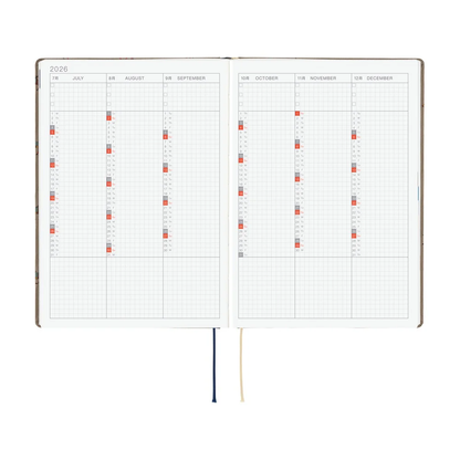 Hobonichi Techo HON 2026 - A5 Bow & Tie: In the Forest