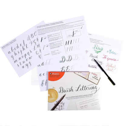 Brause - Brush Lettering Calligraphy Practice Set