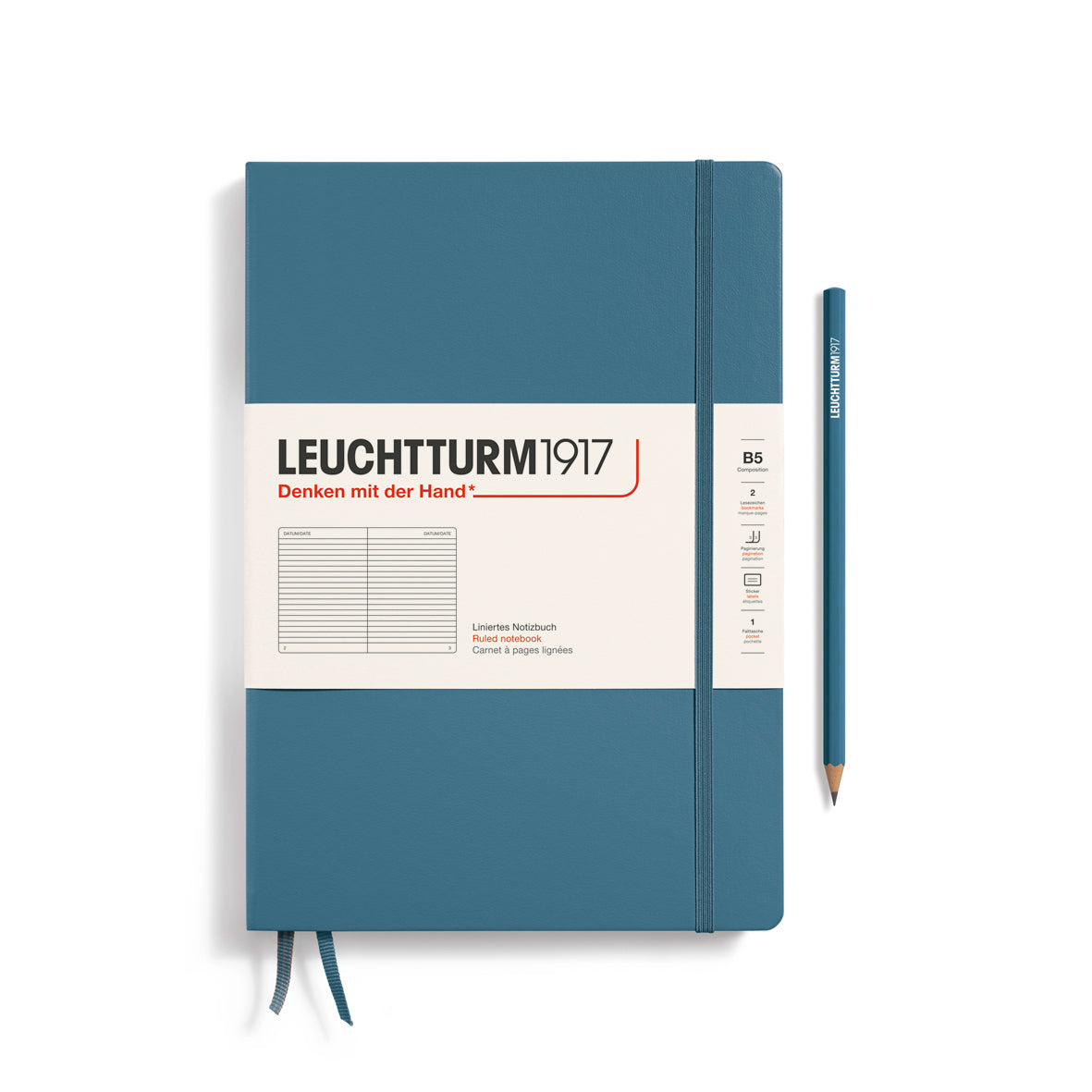 Leuchtturm1917 - B5 Composition Softcover  Notebook