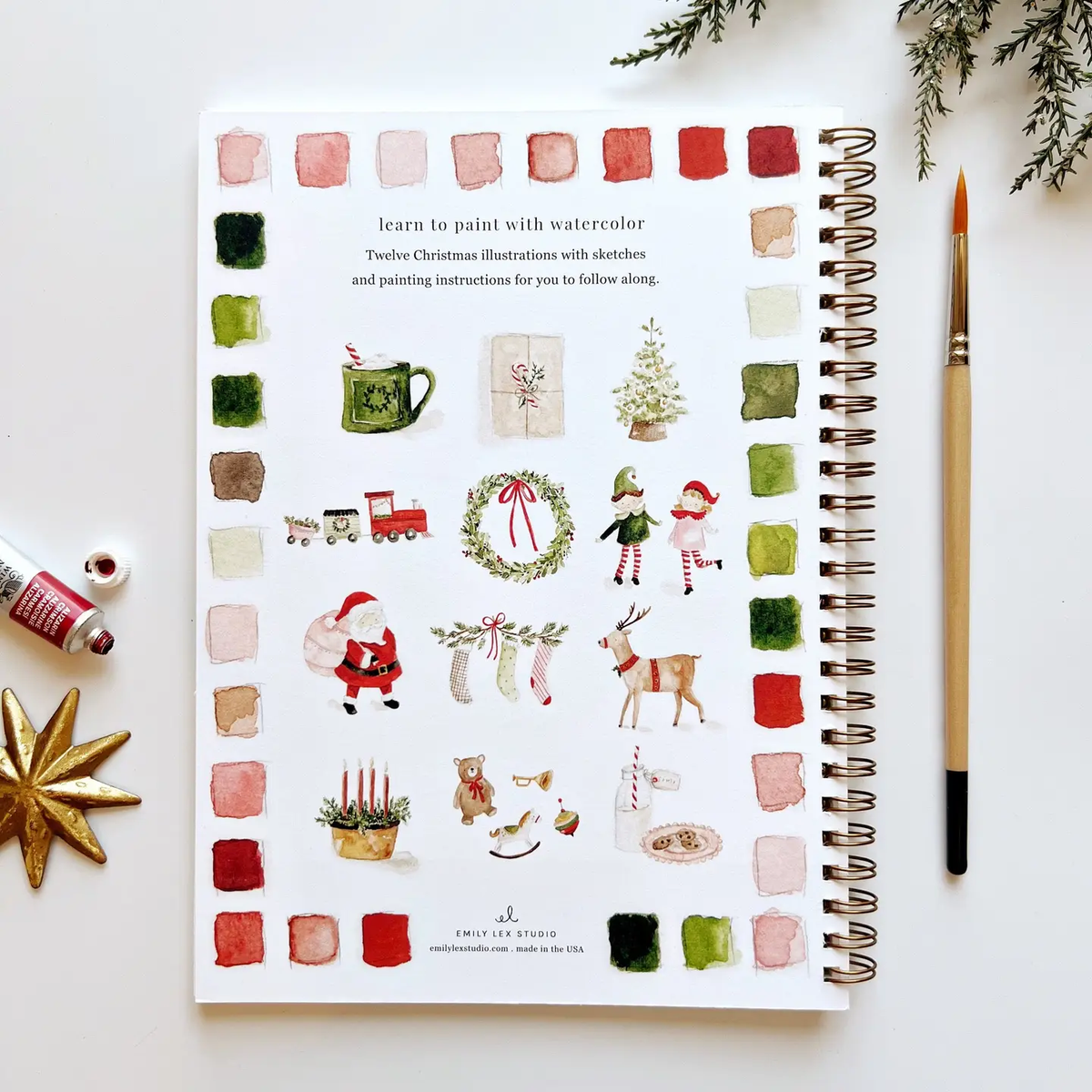Emily Lex Studio - Watercolor Workbooks - Seasons