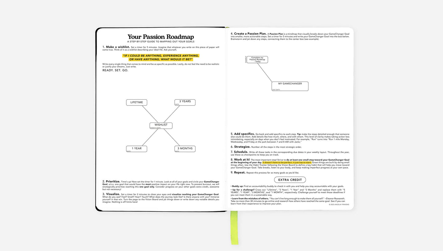 Passion Planner - 2026 Weekly Planner - Year of the Horse Red