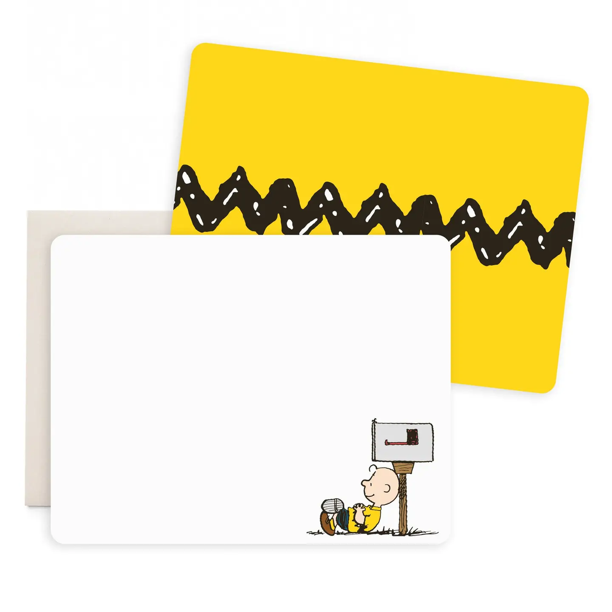 E. Frances Paper x Peanuts® - Flat Notes - Charlie Brown Mailbox