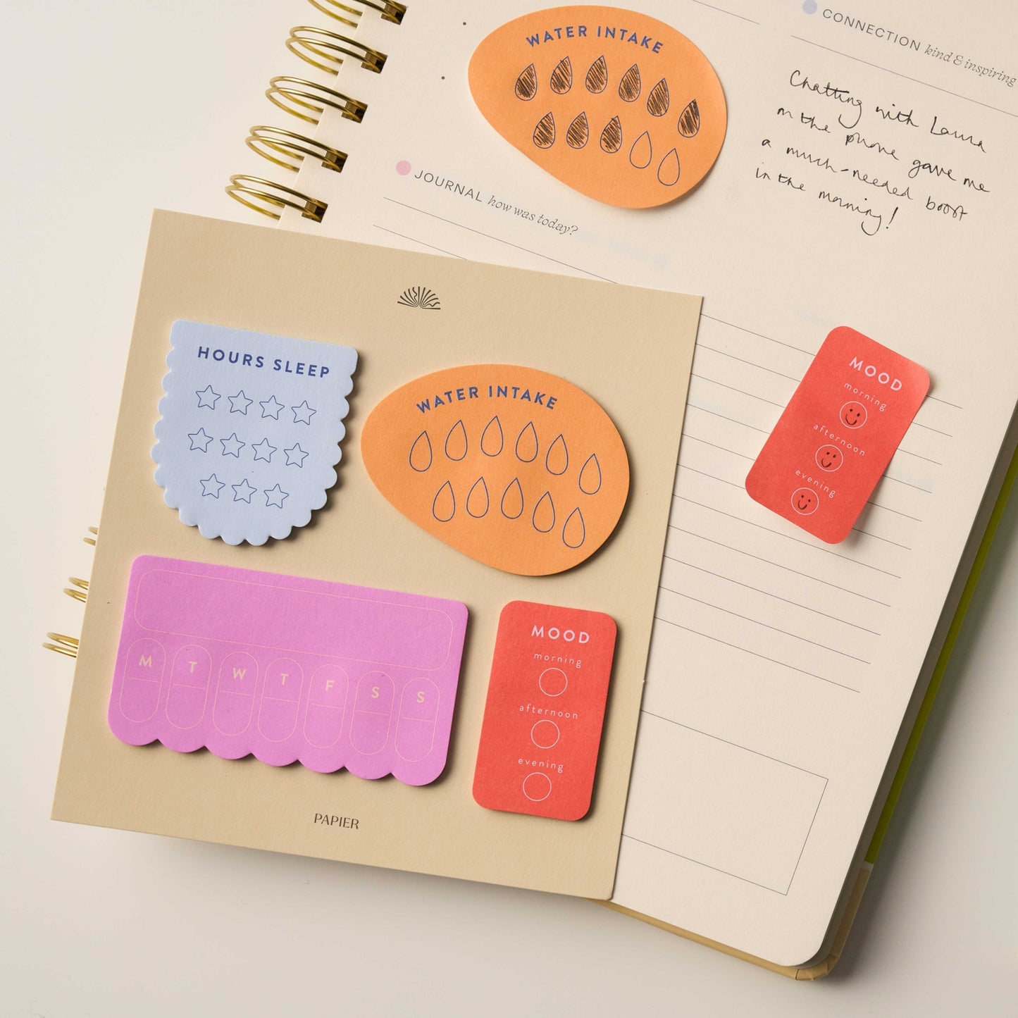 Papier Wellness Sticky Notes