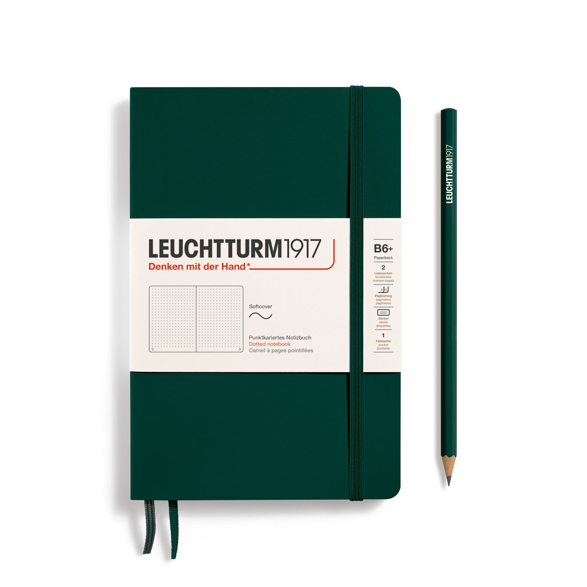 Leuchtturm1917 - B6+ Hardcover Dotted Notebook