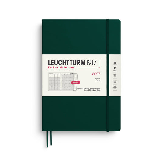 Leuchtturm1917 - 2027 Planner & Notebook - B5 Composition Monthly *Pre-order