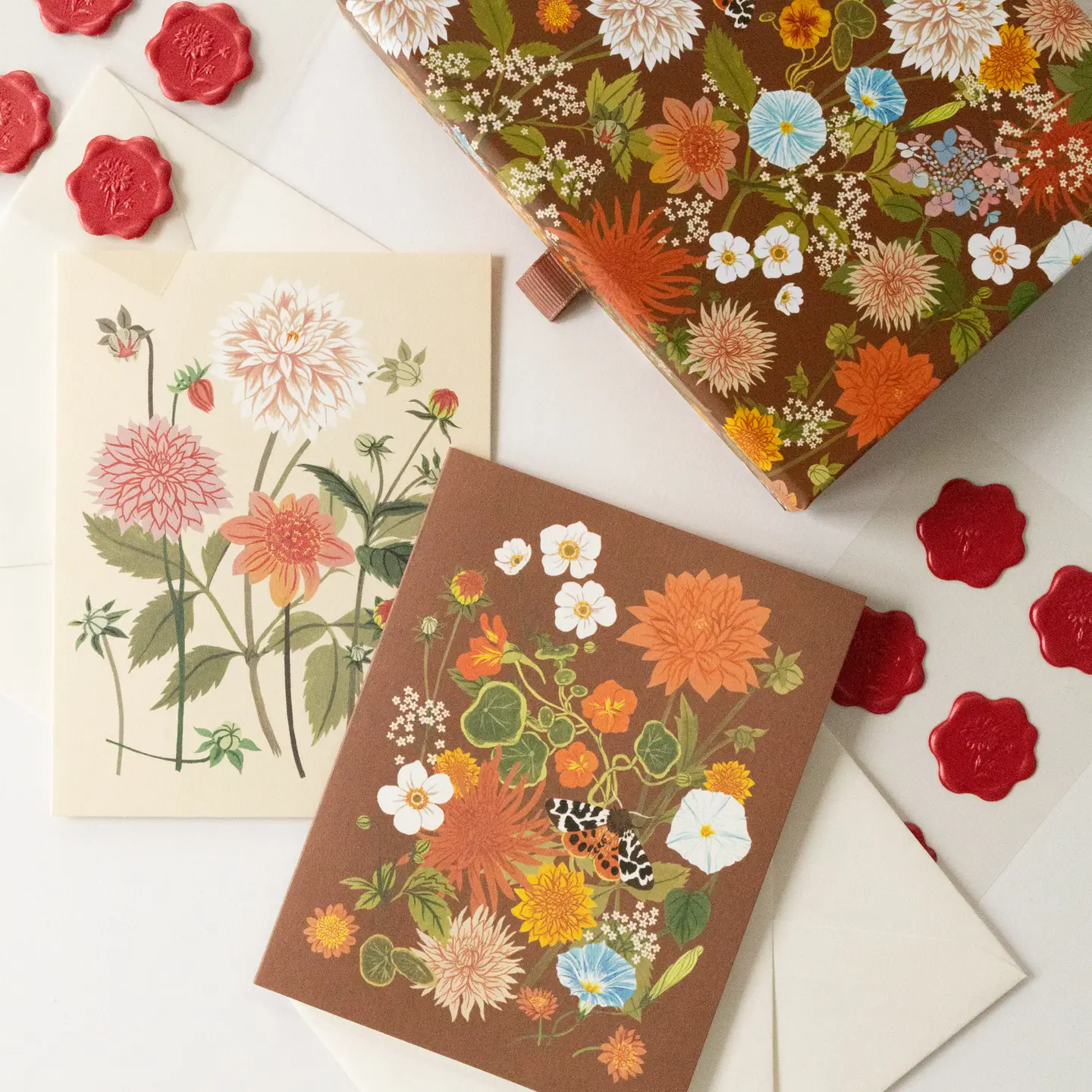 Botanica Paper Co. Russet Keepsake Card Box