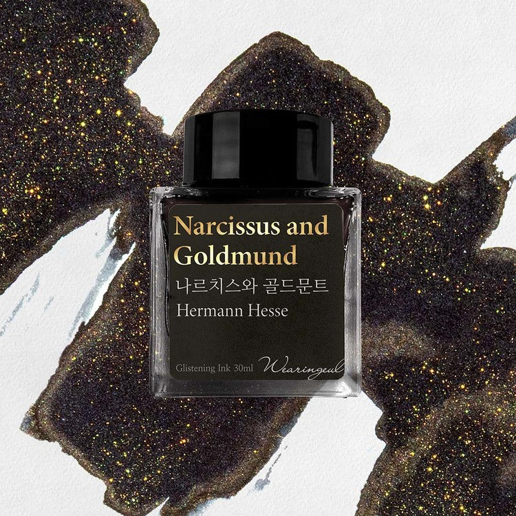 Wearingeul Ink - Glistening Fountain Pen Ink - Narcissus and Goldmund