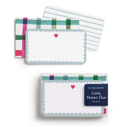 E. Frances Paper - Scalloped Heart Little Notes® Duo Set