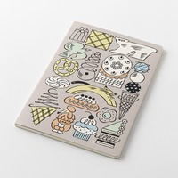 Midori - Yuru Log - B6 Notebook Insert - Sweets & Animals