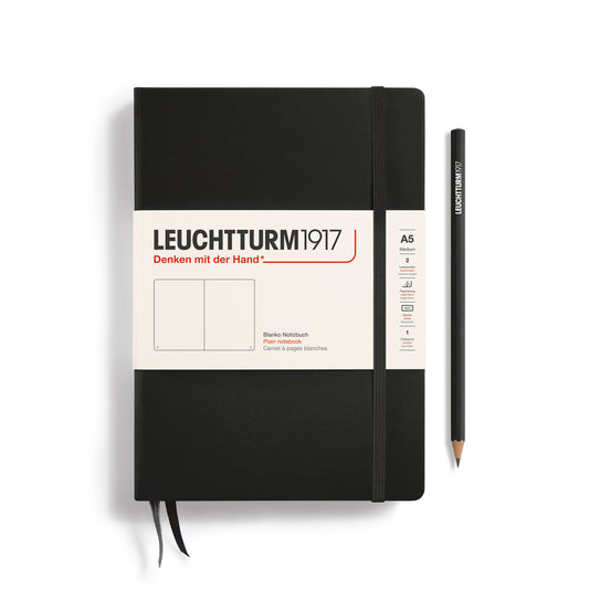 Leuchtturm1917 - A5 Medium Hardcover Blank Notebook