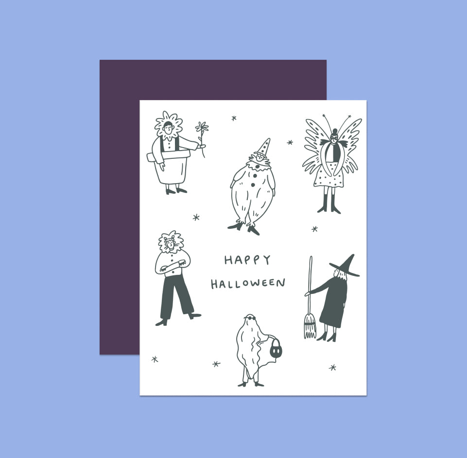 Halloween Party Card